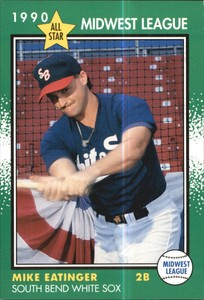 1990 Midwest League All-Stars Grand Slam #10 Mike Eatinger