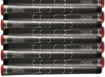 10 x Winn Golf Dri-Tac DriTac Performance 软黑色握把 5DT-Dg 标准灰色 — 第 1/2 张图片