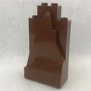 LEGO 47847 Reddish Brown Rock Panel 2 x 4 x 6 (x1) - Picture 1 of 2