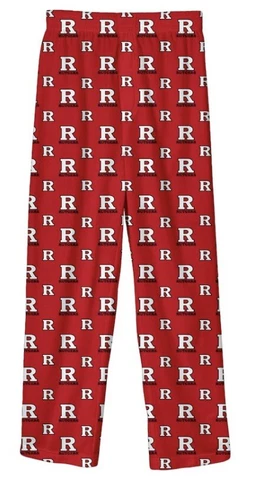New NWT Rutgers Scarlet Knights Lounge Pajamas  Pants Youth Boys Size Small 8 Cover