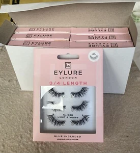 Eyelure 3/4 Length Lashes Featherlight Feel - 6 pack box - Garage clearance - Picture 1 of 2