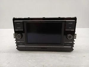 VOLKSWAGEN TRANSPORTER RADIO/CD/DVD/SAT/TV HEAD UNIT, W/ DISPLAY UNIT, COMPOSITI - Picture 1 of 12