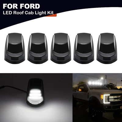 For 17-22 Ford F250 F350 F450 F550 Super Duty LED White Cab Roof Clearance Light - Image 1 of 4