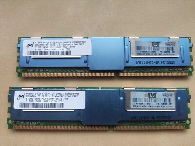 HP 398705051 (512 MB, PC2-5300 (DDR2-667), DDR2 RAM, 667 MHz, DIMM 240-pin) RAM - Image 1 of 4