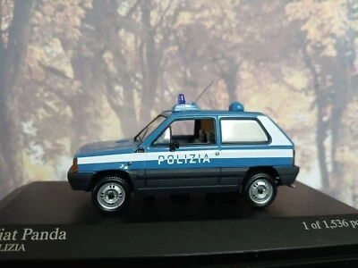 1/43 Minichamps FIAT PANDA  ITALIAN POLICE 1980 - Image 1 of 3
