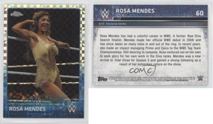 2015 Topps Chrome WWE X-Fractor Rosa Mendes #60
