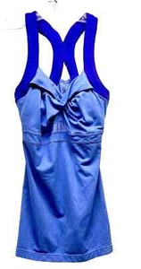 Athleta Women's Ruche Purple/Blue Small Nylon Blend Tank Top (F1) - Picture 1 of 5
