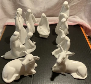 Ltd Ed Royal Doulton Images ""THE CHRISTMAS STORY"" 10 Figuren Set #1120 von 2000 - Bild 1 von 12