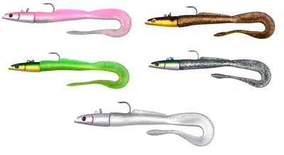 Salty Beast Hyper Eel  Länge: 17cm Hakengr.4/0 Kopf+Schwanz + 2 Ersatzschwänze - Bild 1 von 3