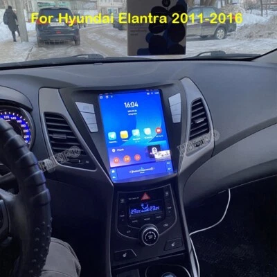 10.4" For Hyundai Elantra 2011-2016 Android 14 Car Stereo CarPlay AUTO GPS Radio - Image 1 of 4