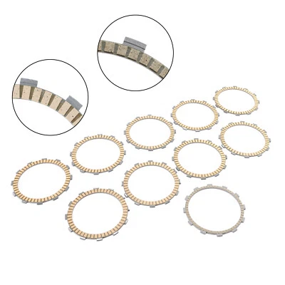 Clutch Friction Plate Kit for Kawasaki ZX1400 ZZR1400 06-23 Ninja ZX-14 2006-11 - Изображение 1 из 4