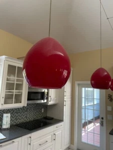 Tech Lighting Red 12V FreeJack Glass Pendant Only - Picture 1 of 7