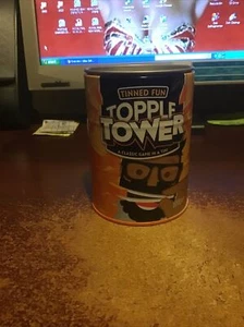 TORRE DE CAÍDA DIVERTIDA ENLATADA CUMPLEAÑOS NAVIDAD OCIO REMOVIENDO BLOQUES MANTENERSE EN PIE - Imagen 1 de 2