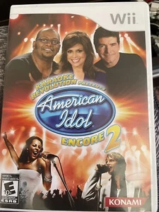 Karaoke Revolution Presents: American Idol Encore 2 Nintendo Wii, - Picture 1 of 2