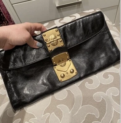 Miu Miu Tasche, Clutch schwarz !!! Neuwertig!!! - Bild 1 von 4