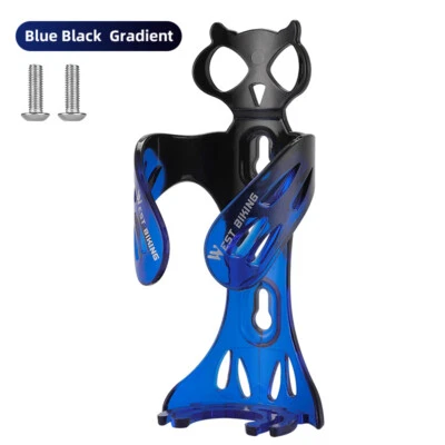WEST BIKING Owl Shaped Bicycle Bottle Holder PC Bike Water Bottle Cage 1pcs Foto 1 de 4