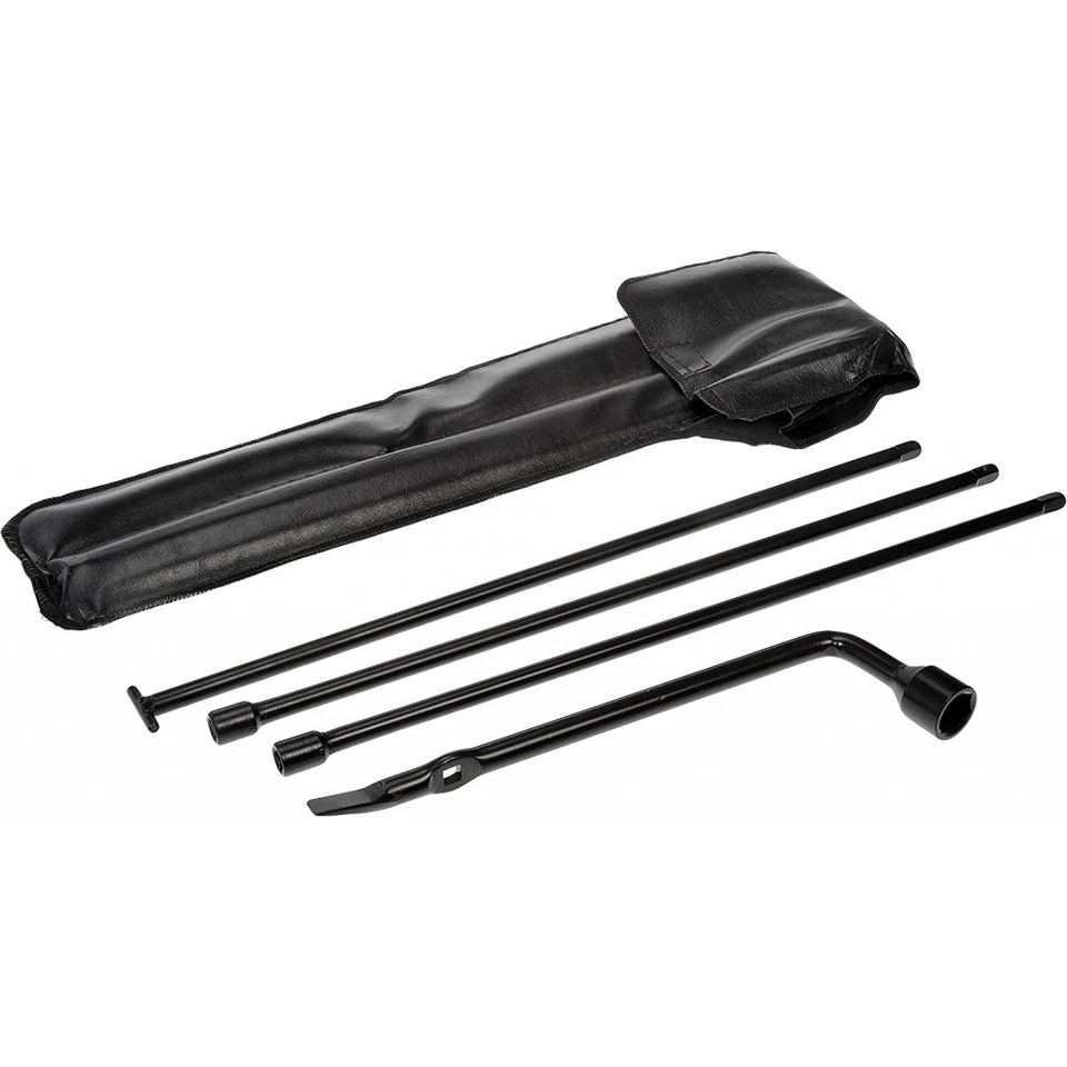 For Infiniti QX60 2014-2020 Spare Tire And Jack Tool Kit | 4 Pieces Steel Black - Image 1 of 4