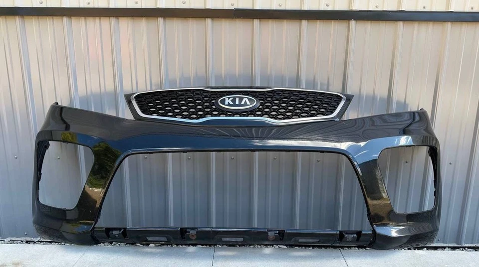 ❗️SIN ENVÍO ❗️PARACHOQUES DELANTERO NEGRO KIA SORENTO 2011 2012 2013 Foto 1 de 3