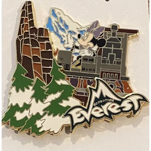 Disney Gasp, Grasp & Go! Expedition Everest Minnie Mouse Completer LE 500 Pin - Picture 1 of 3