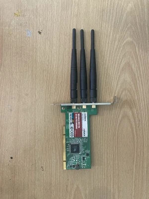 Edimax Wireless 802.11n 32-bit PCI Adapter EW-7728IN - Working - Pre owned - Image 1 of 2