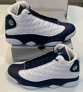 Air Jordan 13 Retro 'Obsidian Powder Blue' - UK 10 / US 11 - 414571-144 ✅ - Foto 1 di 8