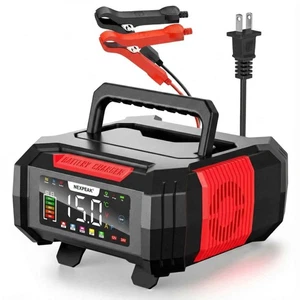Cargador Batería 15A 12/24V Smart LiFePO4 AGM Desulfator Auto Moto Wohnmobil LKW Bote - Bild 1 von 9