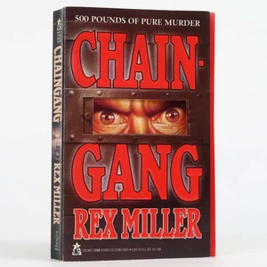 Chaingang by Rex Miller (Pocket Star, 1992) First, Paperbacks From Hell MMPB - Picture 1 of 5