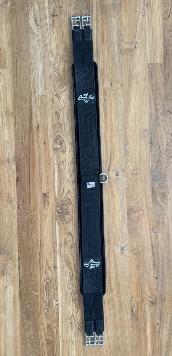 Professionals Choice VenTECH English Girth 52 – Atmungsaktiver, Rutschfester Sattelgurt In Schwarz