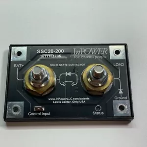 InPower SSC20-200 Solid State Disconnect Switch, 200A Over Shutdown - USA - Bild 1 von 3