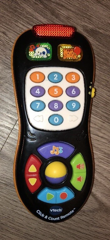 VTech Click and Count Remote, Black, Great Gift For Kids, Toddlers - Image 1 of 1