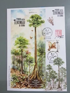 Lahad Datu Tallest Tropical Tree Concordant Malaysia 2021 FDC Cover - Picture 1 of 1