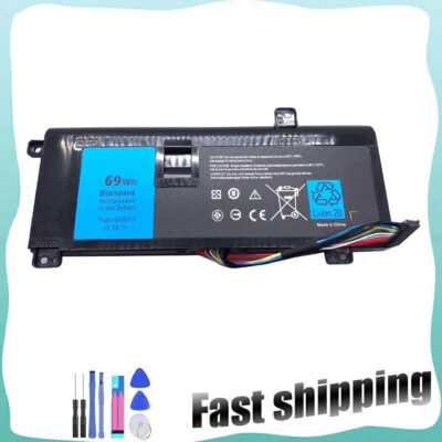 69Wh G05YJ Laptop Akku für Dell Alienware 14 A14 M14X R3 R4 P39G - Bild 1 von 4