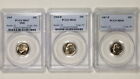 Mixed Lot of 3 Roosevelt Dimes Pcgs 40018359