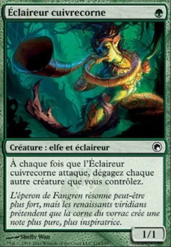 Mtg Magic: Playset (4x) Copperhorn Scout Mirrodin Scars VF - Image 1 of 1