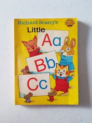Collins Colour Cubs Book - Richard Scarry's Little ABC 1976 PB - Image 1 of 4