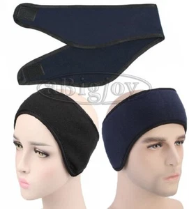 Ear Cover Warmer Headband w/Adjustage Sticker Men Women Winter Cold Weather - Picture 1 of 13