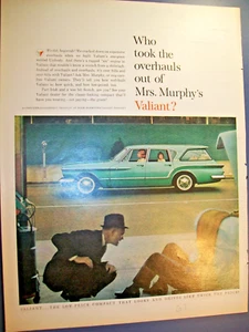 1961 Plymouth Valiant Kombi Großmagier Autoanzeige - ""Mrs. Murphy's Valiant" - Bild 1 von 1