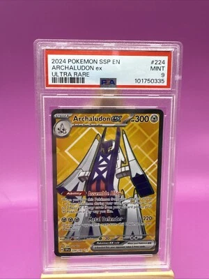Archaludon ex 224/191 Sv08: Surging Sparks Holo Psa 9 - Image 1 of 4