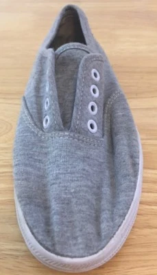 Zapato amputado Citi Steps Style 2370-0875 mujer lona gris único izquierdo talla 8 EE. UU. Foto 1 de 4