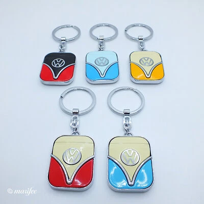 POLYFLAME Schlüsselanhänger VW Bus Bully, T1-Front, Retro, verschiedene Farben Lizenzware