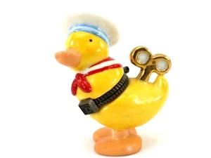 Mary Engelbreit ME RUBBER DUCKY Sailor Trinket Box Hinged Yellow 1999 Vintage - Picture 1 of 9