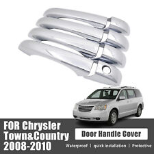 Chrome Car Door Handle Covers Trim Kit For Chrysler Town&Country 2008-2010 New