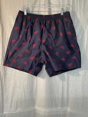 Bañador Polo Deportivo Ralph Lauren De Colección Para Hombre Azul Marino Estampado Langosta L Foto 1 de 4