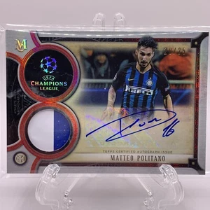 2022-23 Topps UCL Museum Ansu Fati Meaningful Material Autographed/Relic - Picture 1 of 3