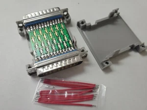 RS 232 Jumper Box Male / Female 25 Pin new - Picture 1 of 4