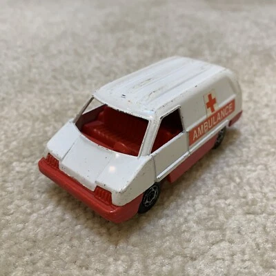 Corgi Cubs Ambulance Truck 4" Toy Car Vehicle Diecast Red White Vintage - Image 1 of 4