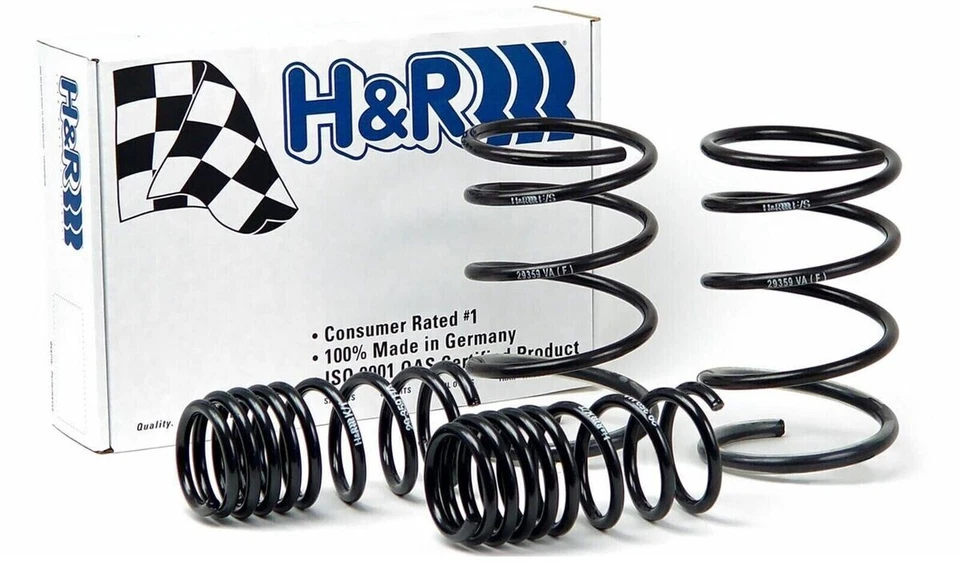 Molas rebaixadoras esportivas H&R 50490 para 06-11 BMW 325i/328i/330i Sedan E90 - Imagem 1 de 3