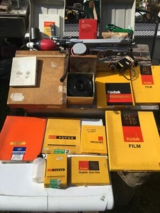 Darkroom Development Equipment Bundle + Photo Paper/Tripod/ Guillotine/Lights. - Picture 1 of 13