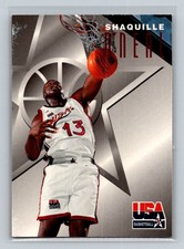 1996-97 SkyBox USA Texaco #7 Shaquille O'Neal USA Basketball Card