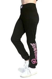 PIÑA Ropa de baile Niñas Ombre Logotipo Correr Pantalones de pista Negros - Imagen 1 de 1